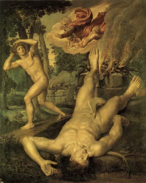 Michiel Cocxie The Death of Abel Spain oil painting art